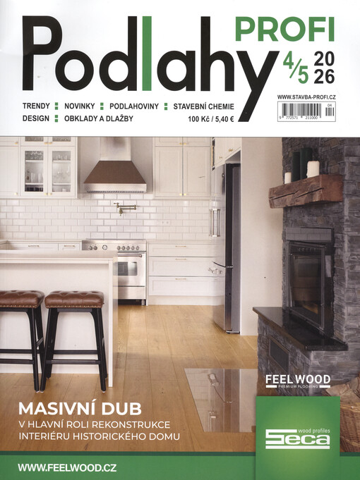 Podlahy profi : trendy, novinky, podlahoviny, stavební chemie