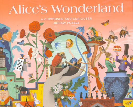 Alice's wonderland : a curiouser and curiouser jigsaw puzzle