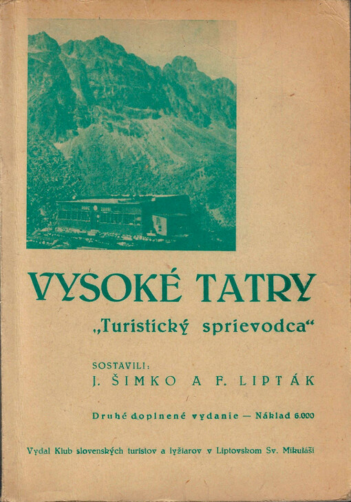 Vysoké Tatry : Turistický sprievodca 