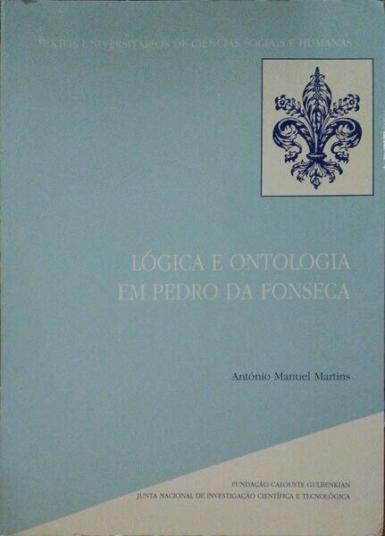 Lógica e ontologia em Pedro da Fonseca