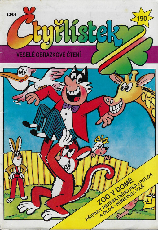 Čtyřlístek : veselé obrázkové čtení