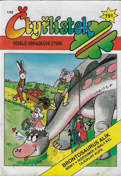 Čtyřlístek : veselé obrázkové čtení