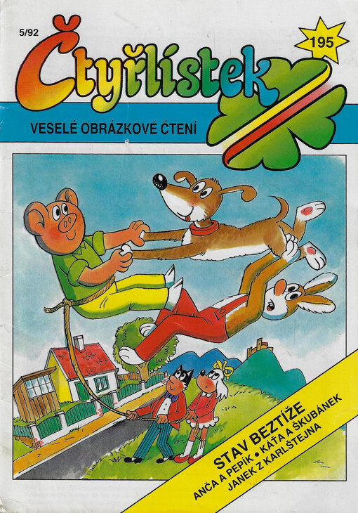 Čtyřlístek : veselé obrázkové čtení