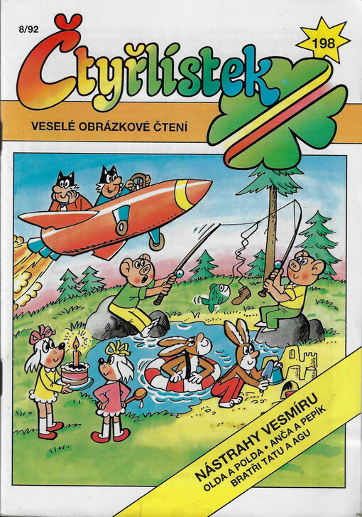 Čtyřlístek : veselé obrázkové čtení