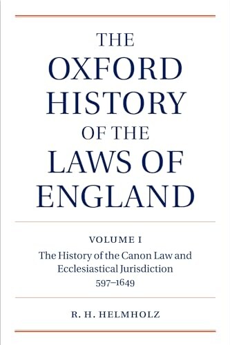 The Oxford history of the laws of England