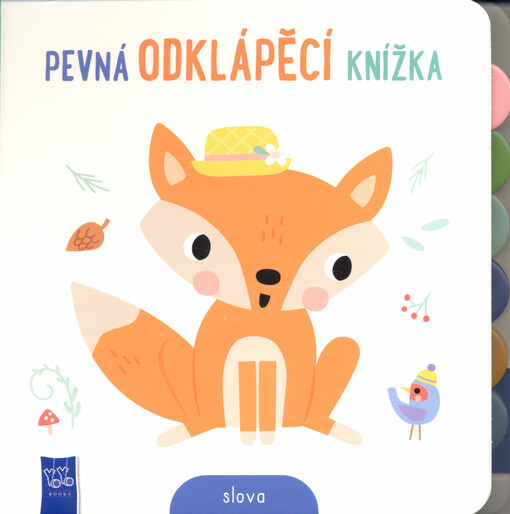 Pevná odklápěcí knížka. Slova