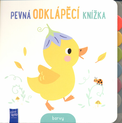 Pevná odklápěcí knížka. Barvy