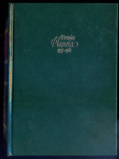 Premios Planeta 1959-1962