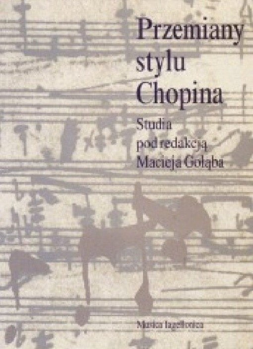 Przemiany stylu Chopina :studia