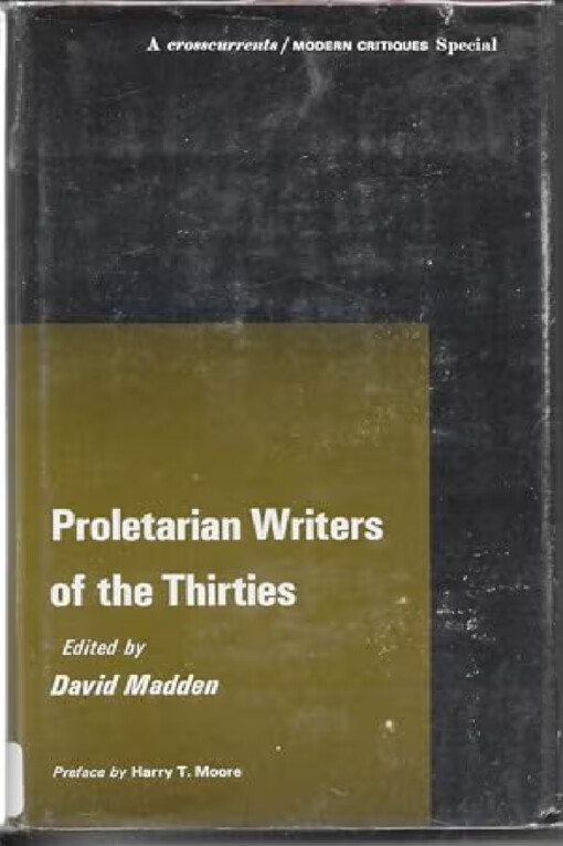 Proletarian writers of the thirties
