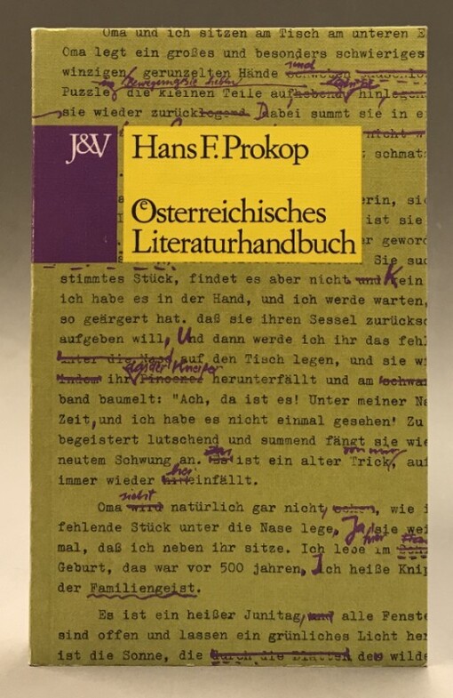 Österreichisches Literaturhandbuch