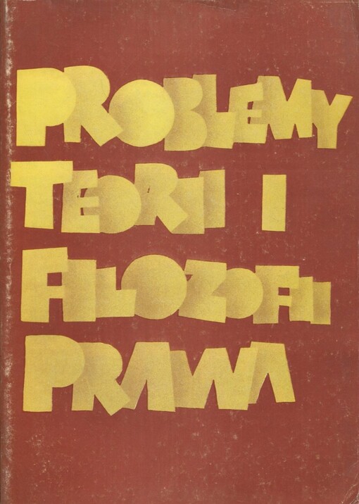 Problemy teorii i filozofii prawa