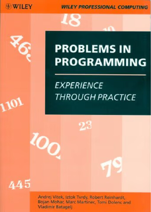 Problems in programming :experience through practice