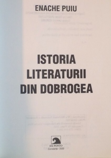 Istoria literaturii din Dobrogea