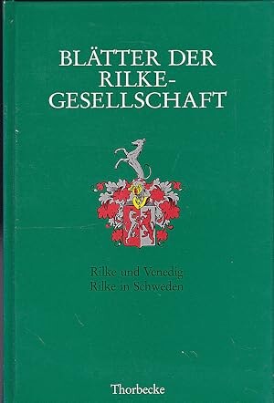 Rilke und Venedig ;Rilke in Schweden.herausgegeben von der Rilke-Gesellschaft