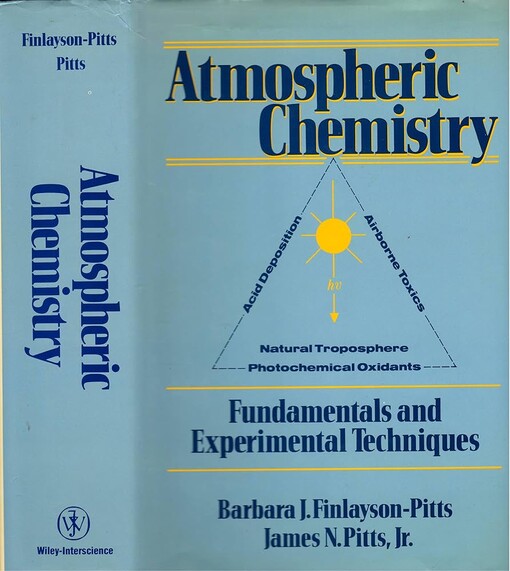 Atmospheric chemistry :fundamentals and experimental techniques
