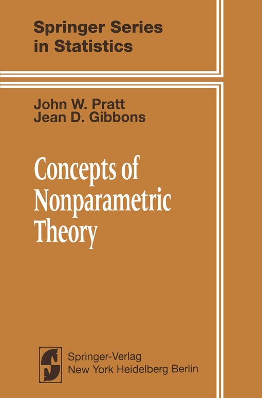 Concepts of nonparametric theory