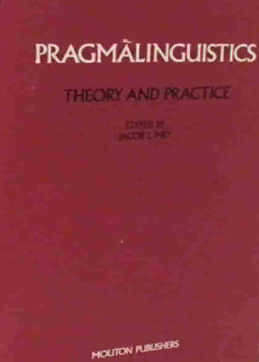 Pragmalinguistics :theory and practice