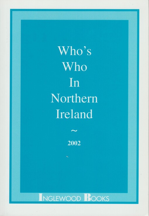 Who's who in Northern Ireland.