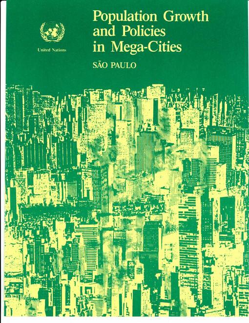 Population Growth and Policies in Mega-Cities.São Paulo