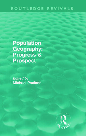 Population Geography: Progress and Prospect