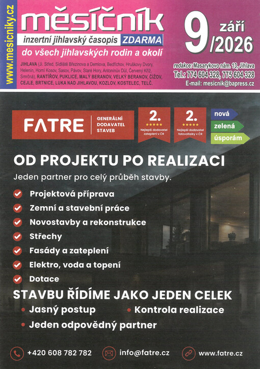 Měsíčník : zábavný jihlavský časopis do všech jihlavských rodin a okolí