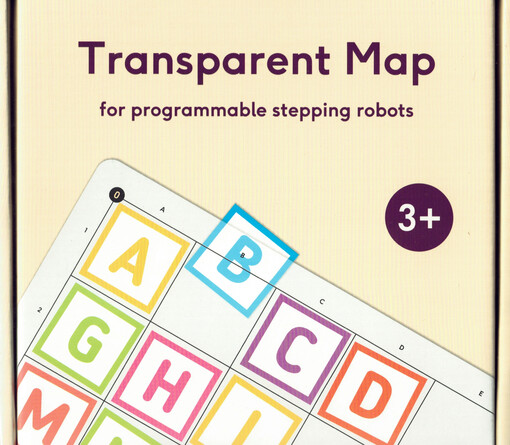 Transparent Map : for programmable stepping robots = Průhledná podložka