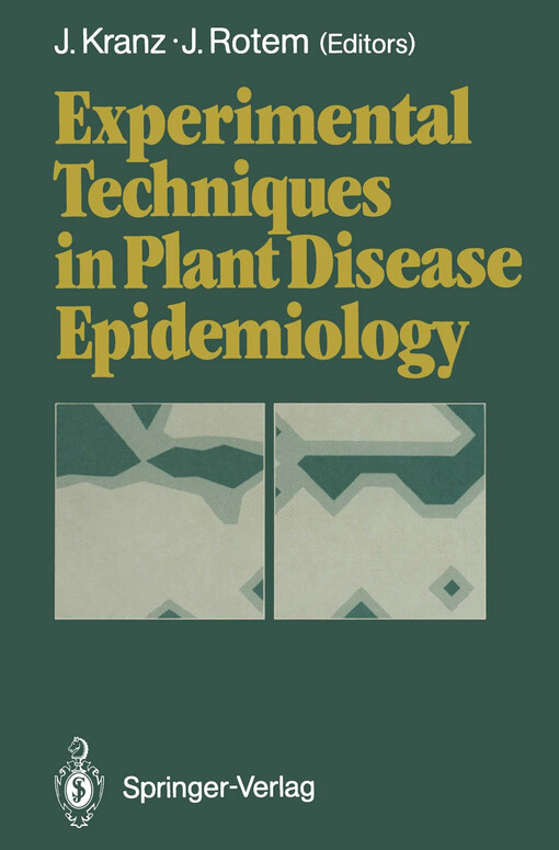 Experimental techniques in plant disease epidemiology