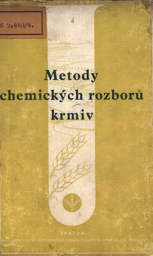 Metody chemických rozborů krmiv