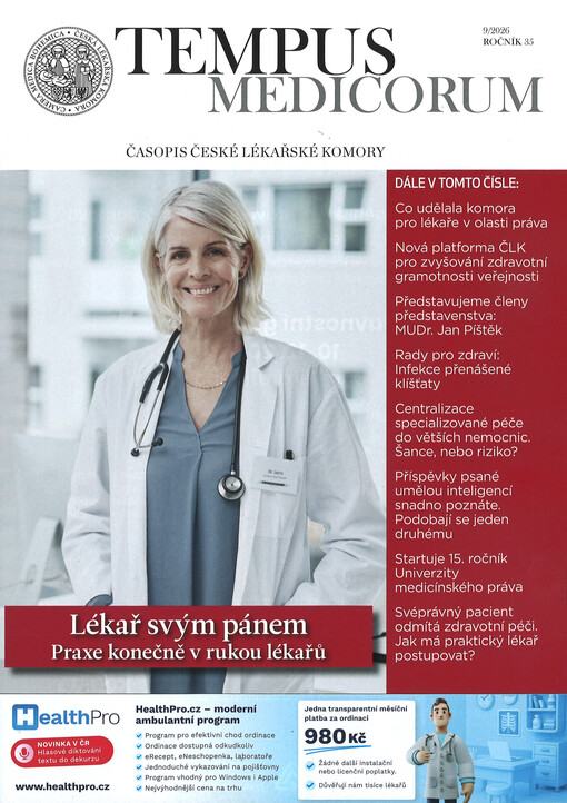 Tempus medicorum : časopis České lékařské komory