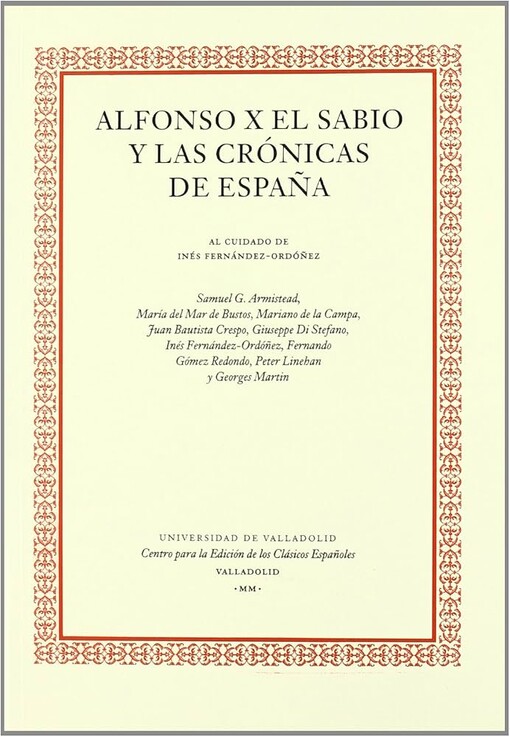 Alfonso X el Sabio y las crónicas de España
