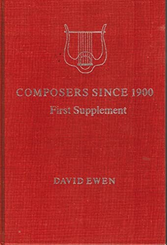 Composers since 1900 :