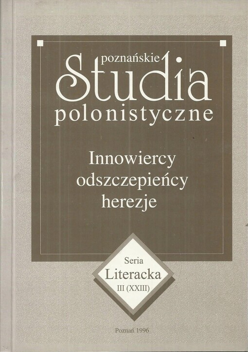 Innowiercy, odszczepieńcy, herezje