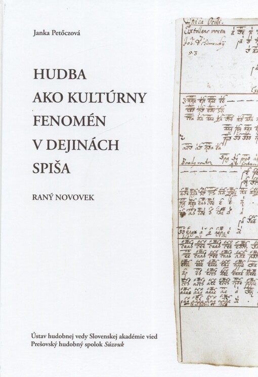 Hudba jako kultúrny fenomén v dejinách Spiša :