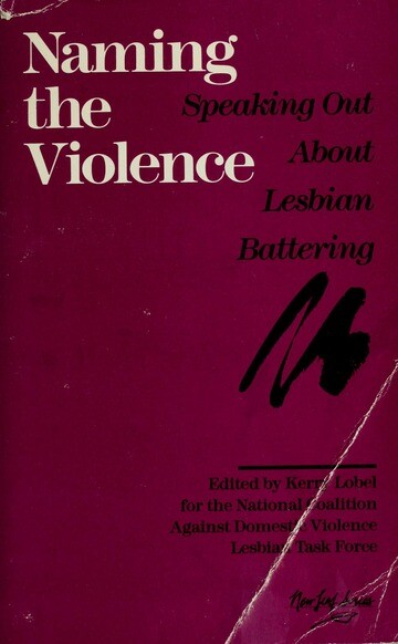 Naming the violence :speaking out about lesbian battering