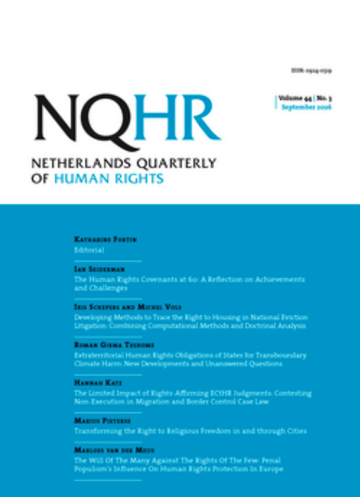 Netherlands quarterly of human rights