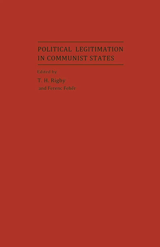 Political legitimation in communist states