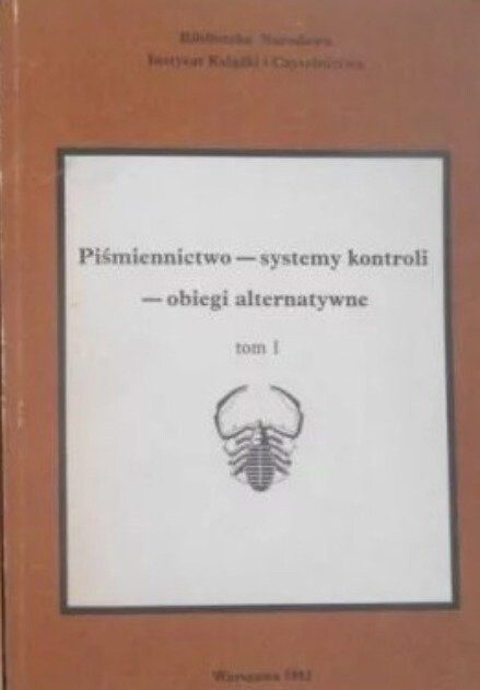 Piśmiennictwo - systemy kontroli - obiegi alternatywne