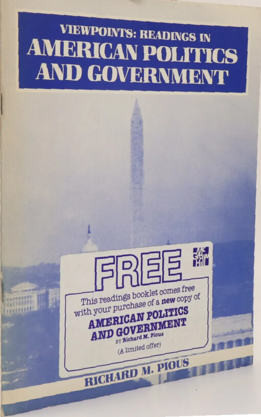 Viewpoints: readings in American politics and government