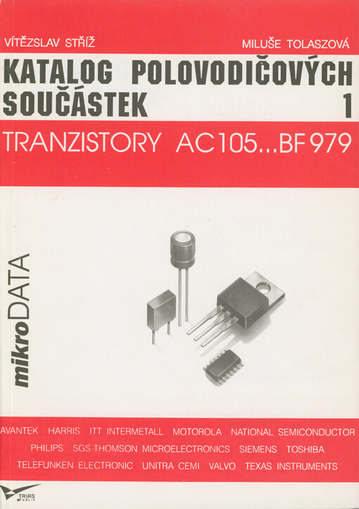 Katalog polovodičových součástek. 1, Tranzistory AC105--BF979