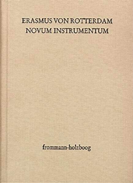 Novum instrumentum :Basel 1516