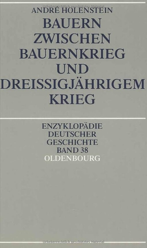 Bauern zwischen Bauernkrieg und dreissigjährigem Krieg