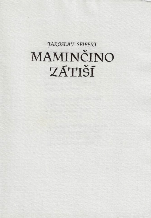 Maminčino zátiší