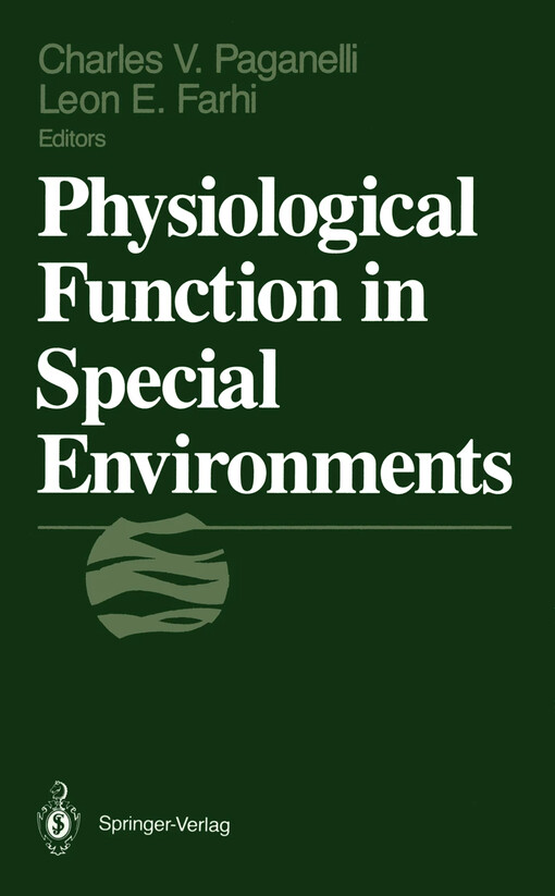 Physiological function in special environments
