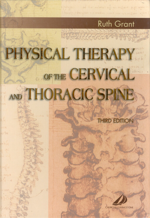Physical therapy of the cervical and thoracic spine