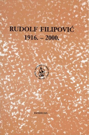 Rudolf Filipović, 1916.-2000.