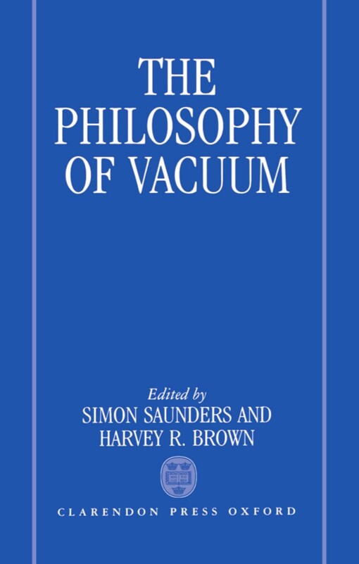 The philosophy of vacuum