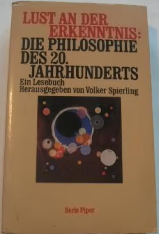 Philosophie des 20. Jahrhunderts