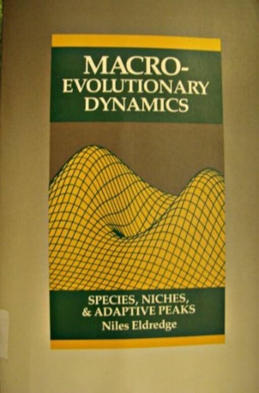 Macroevolutionary dynamics :species, niches, and adaptive peaks