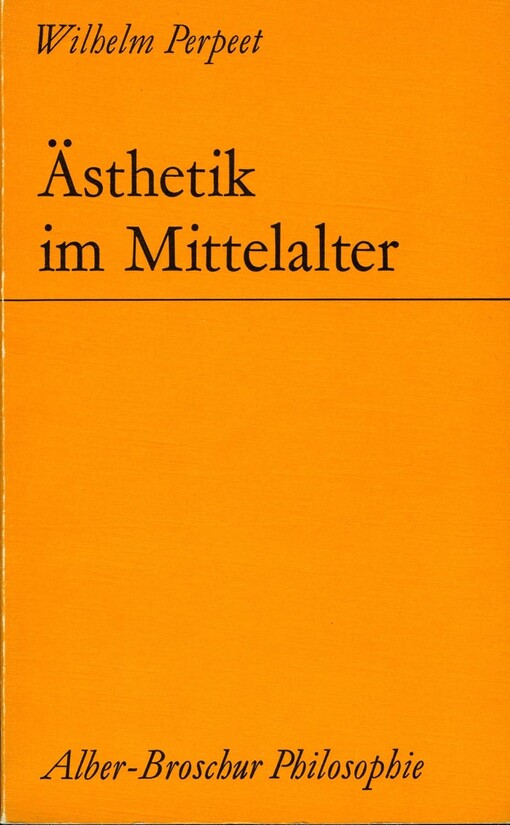 Ästhetik im Mittelalter
